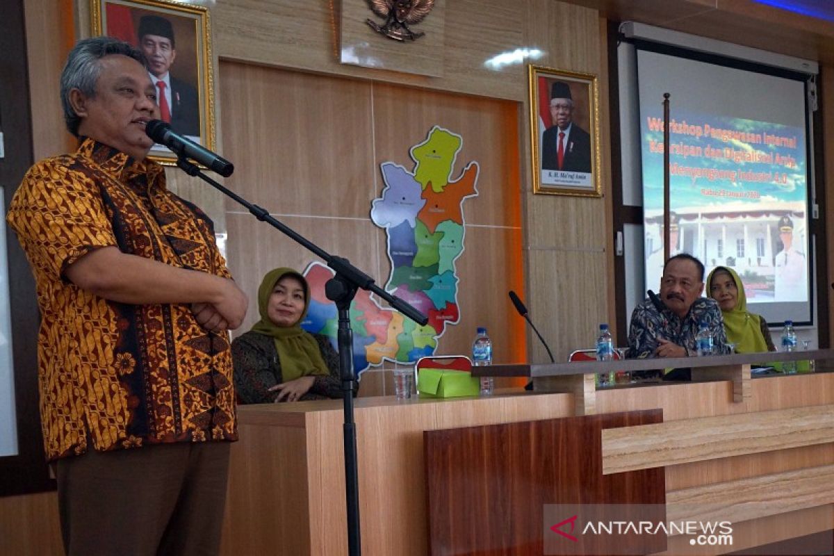 Bupati: Pengelolaan arsip berbasis teknologi wujudkan "smart city"