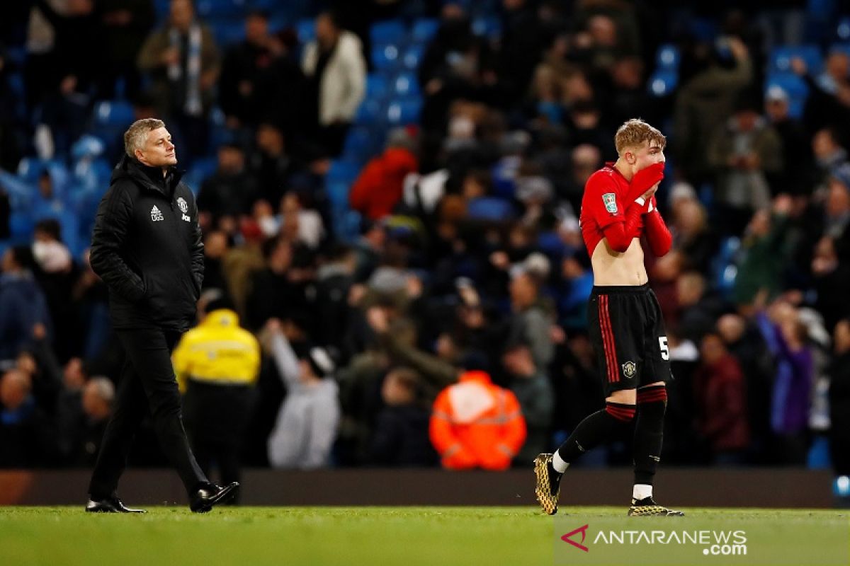 MU taklukkan City, tapi gagal melaju ke final Piala Liga Inggris