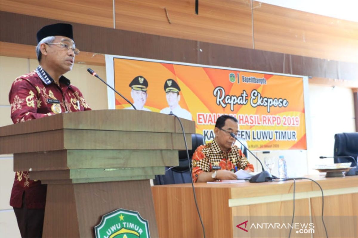 Bupati Lutim minta OPD tuntaskan program KP1