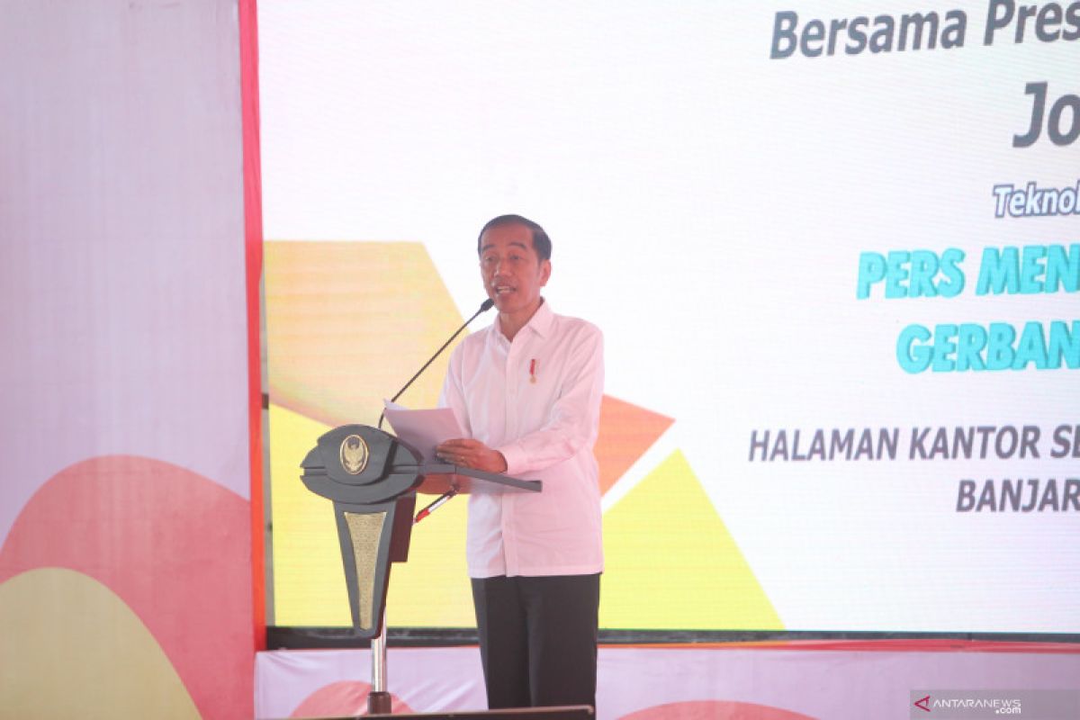 Presiden Jokowi mendukung regulasi lindungi dunia pers nasional