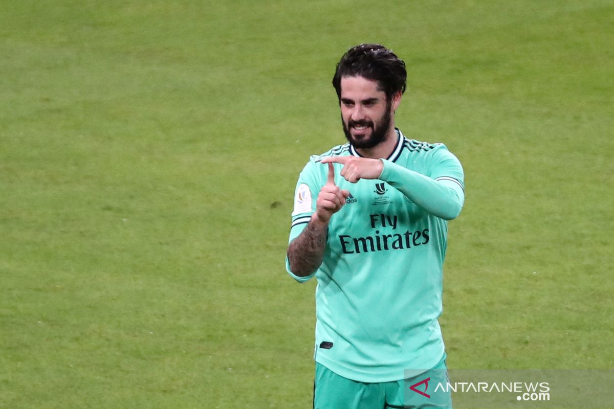 Zidane minta Isco cetak gol lebih banyak untuk Madrid