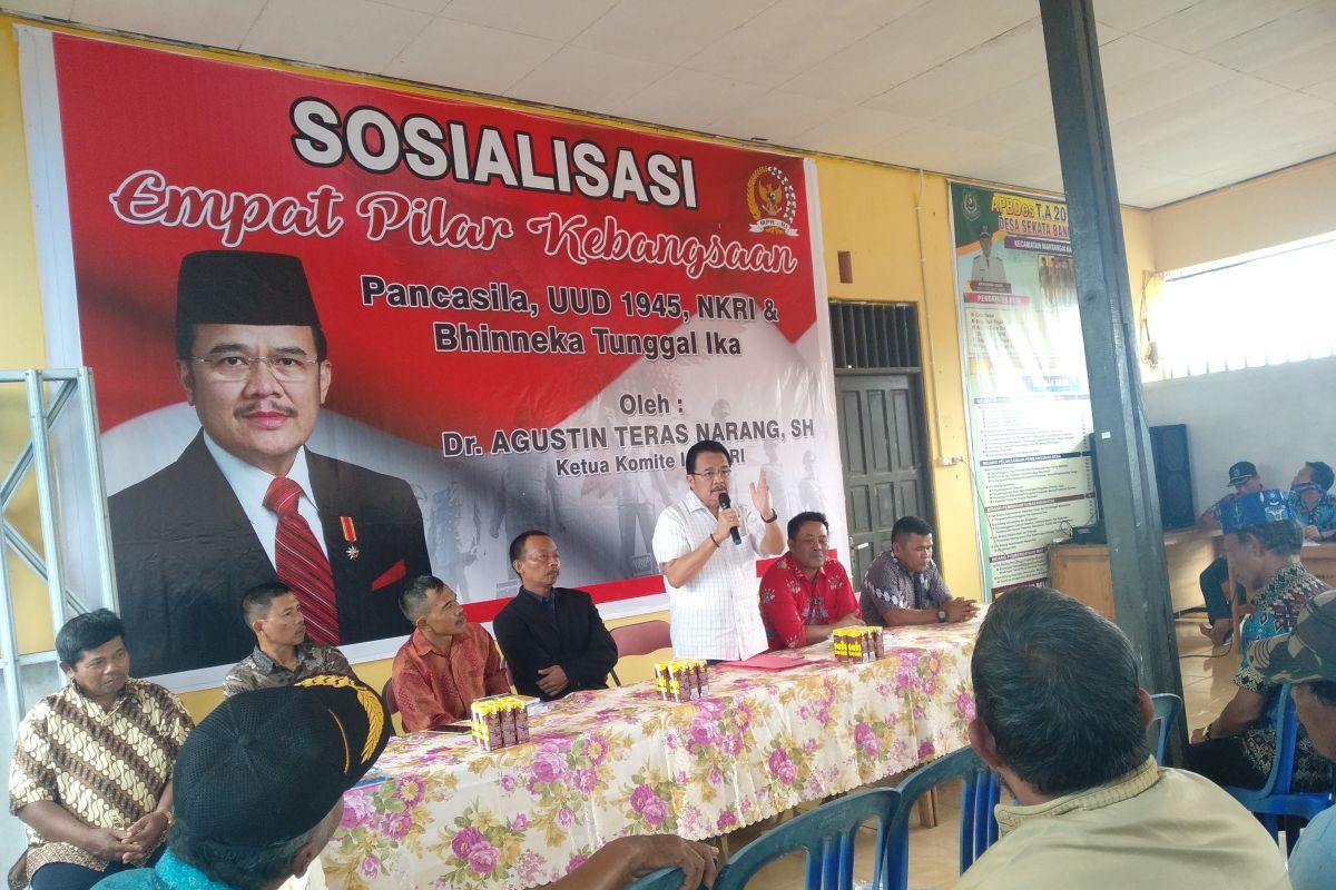 Teras Narang sosialisasikan empat pilar di eks PLG, ini permintaan warga