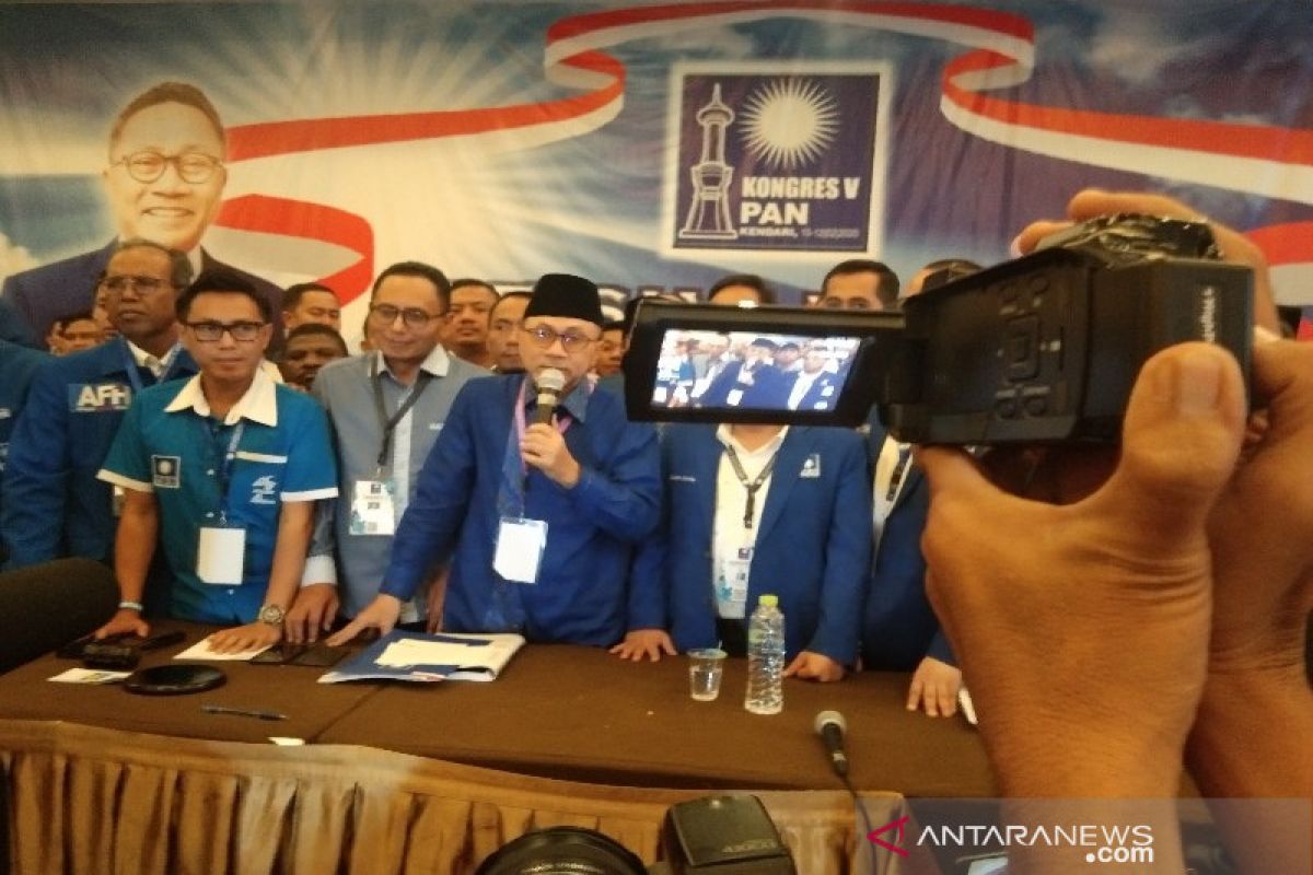 Zulkifli Hasan menunjuk Hatta Rajasa jadi Ketua MPP PAN