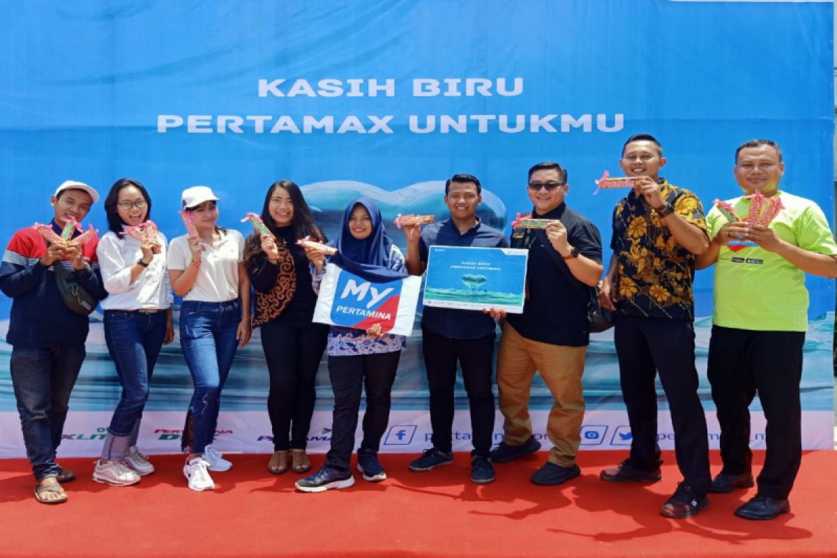 Apresiasi pelanggan, Pertamax berikan promo Kasih Biru Untukmu