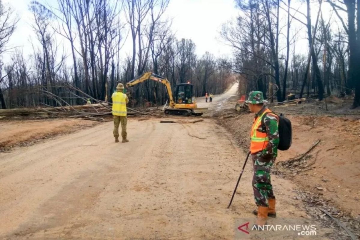 Pembersihan lahan kebakaran Australia dibantu Indonesia