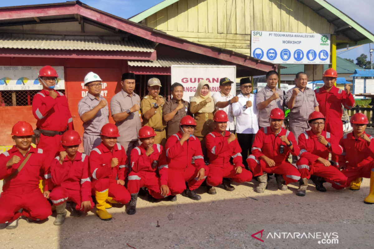 Kebakaran lahan mulai marak, DPRD Siak sidak sarpras karhutla PT TKWL