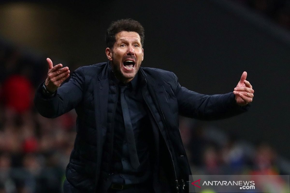 Diego Simeone bangga Atletico mampu kalahkan juara bertahan Liga Champions