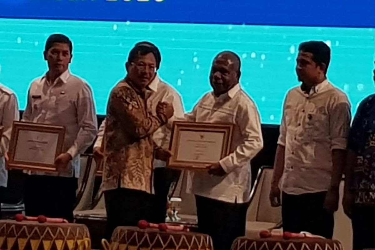 Menkes Terawan beri penghargaan filariasis-malaria Kabupaten Jayapura