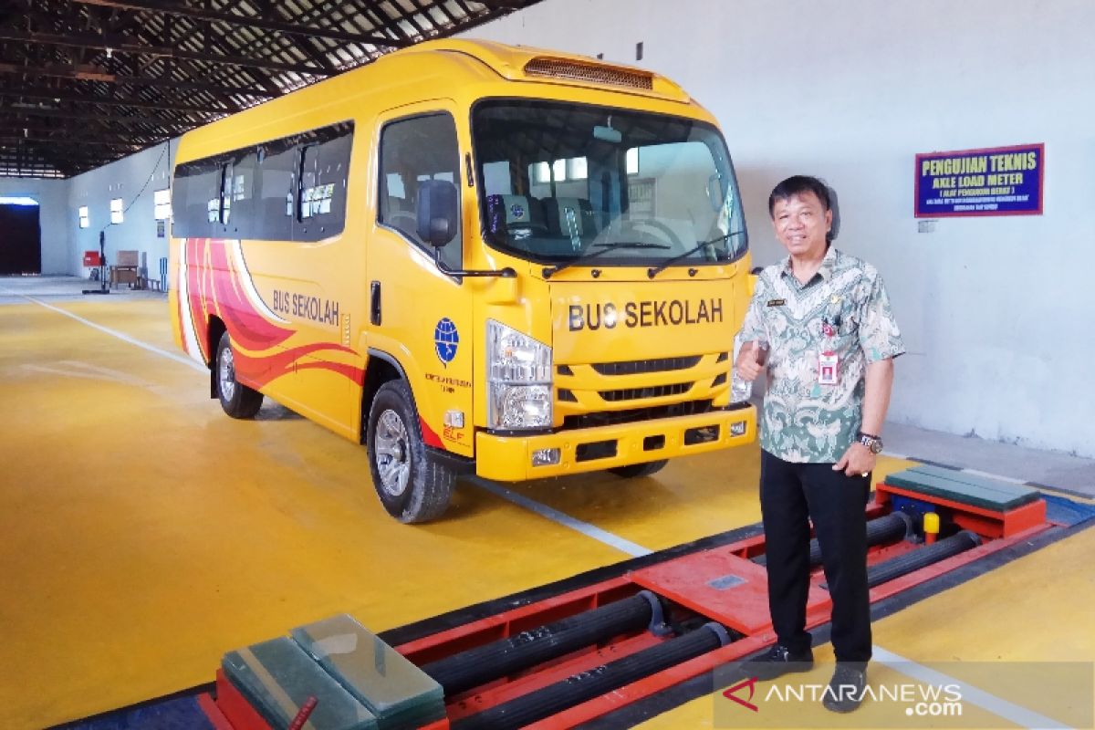 Barito Selatan dapat bantuan bus sekolah