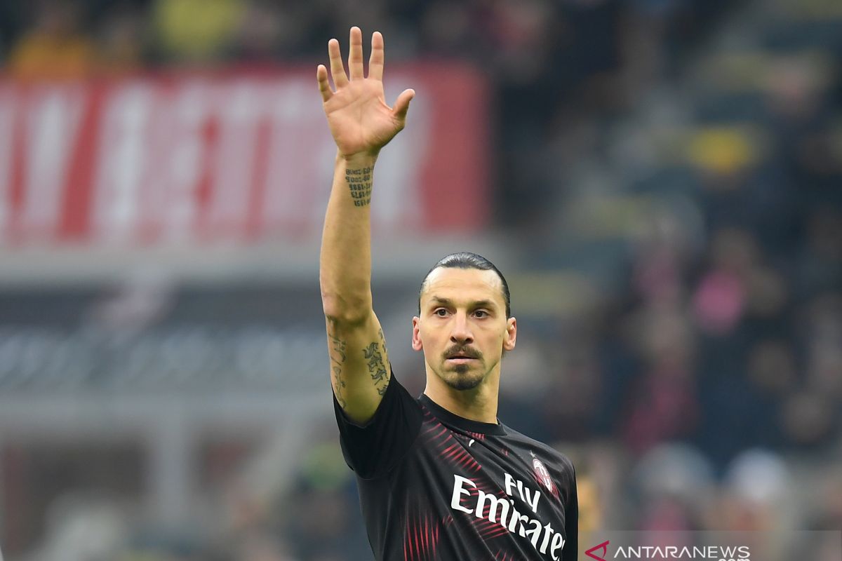 Ibrahimovic bakal diperpanjang jika Milan lolos Liga Champions