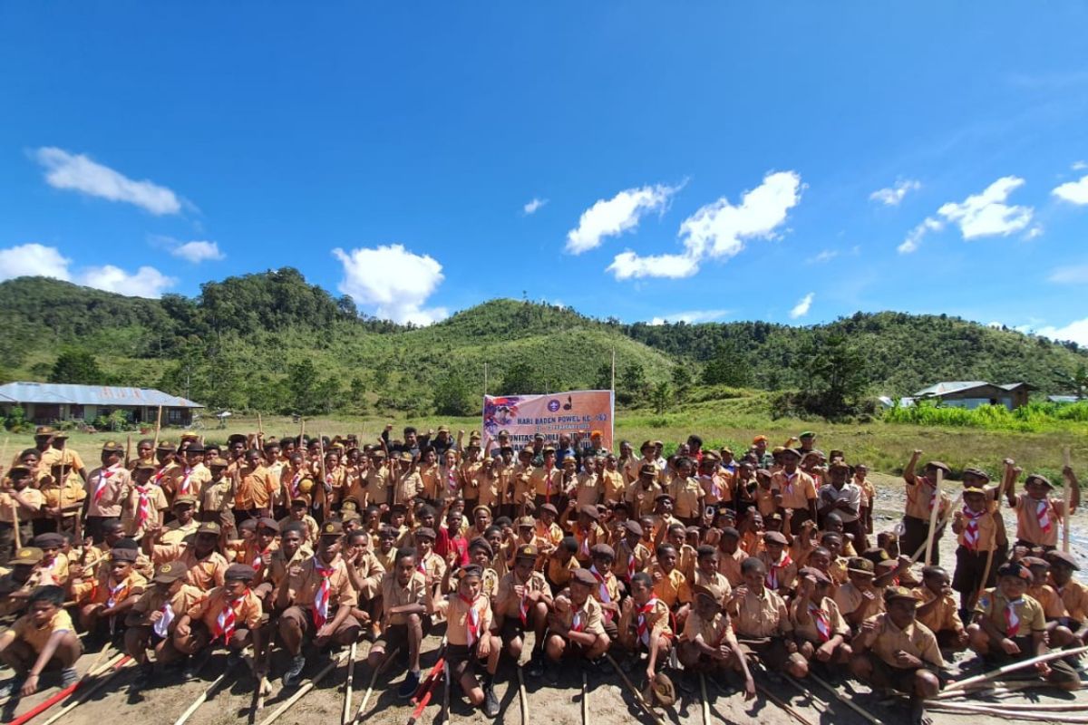 Polres Pegubin dukung pelaksanaan kemah bakti Hari Baden Powell