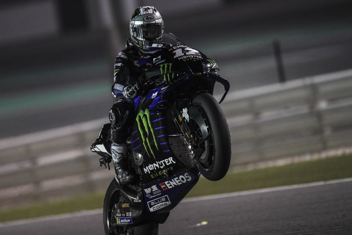 Vinales pimpin tiga pembalap Yamaha puncaki tes pramusim Qatar