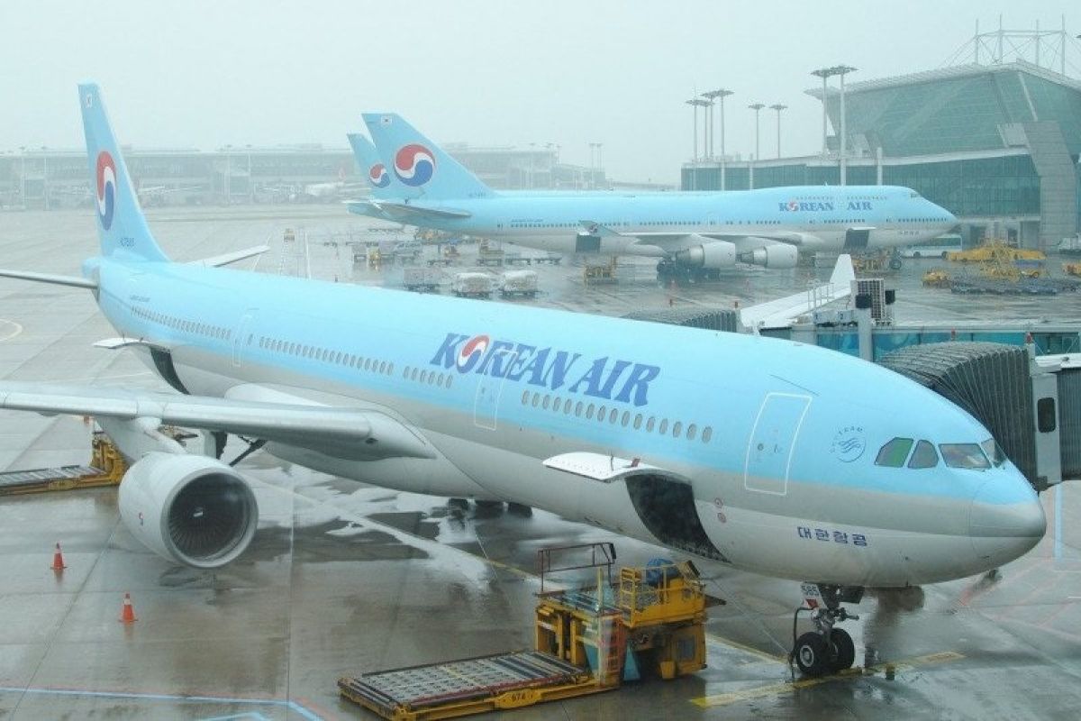 Seorang pramugari Korean Air pengidap corona terbang rute Seoul-Los Angeles