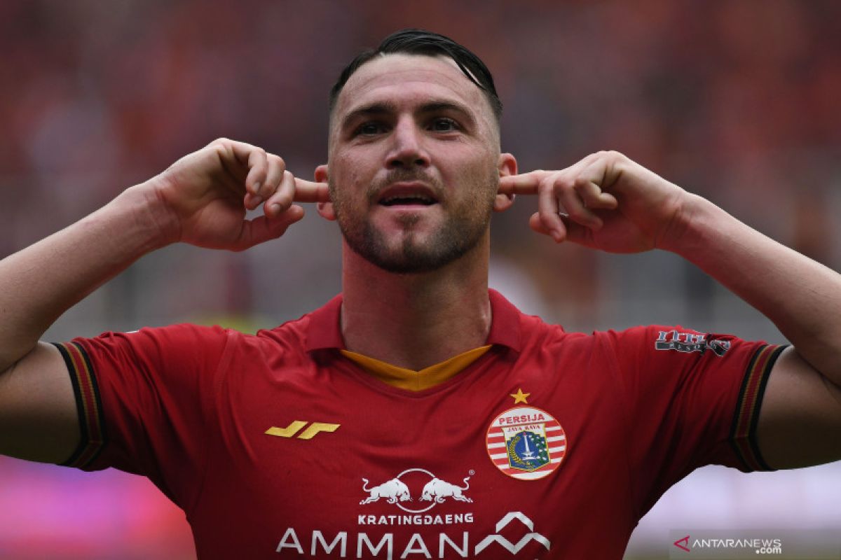 Striker Persija Marko Simic bertekad pertahankan performa 2021