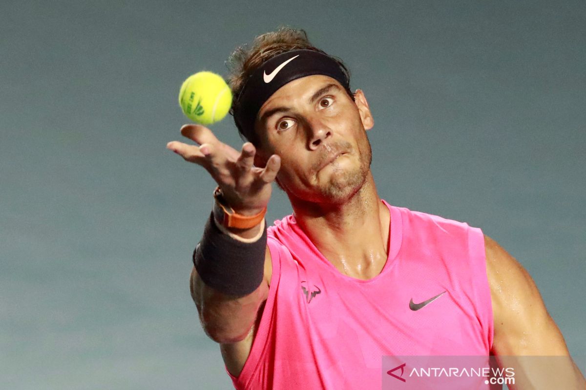 Tak bisa latihan,  Rafael Nadal merasa frustasi