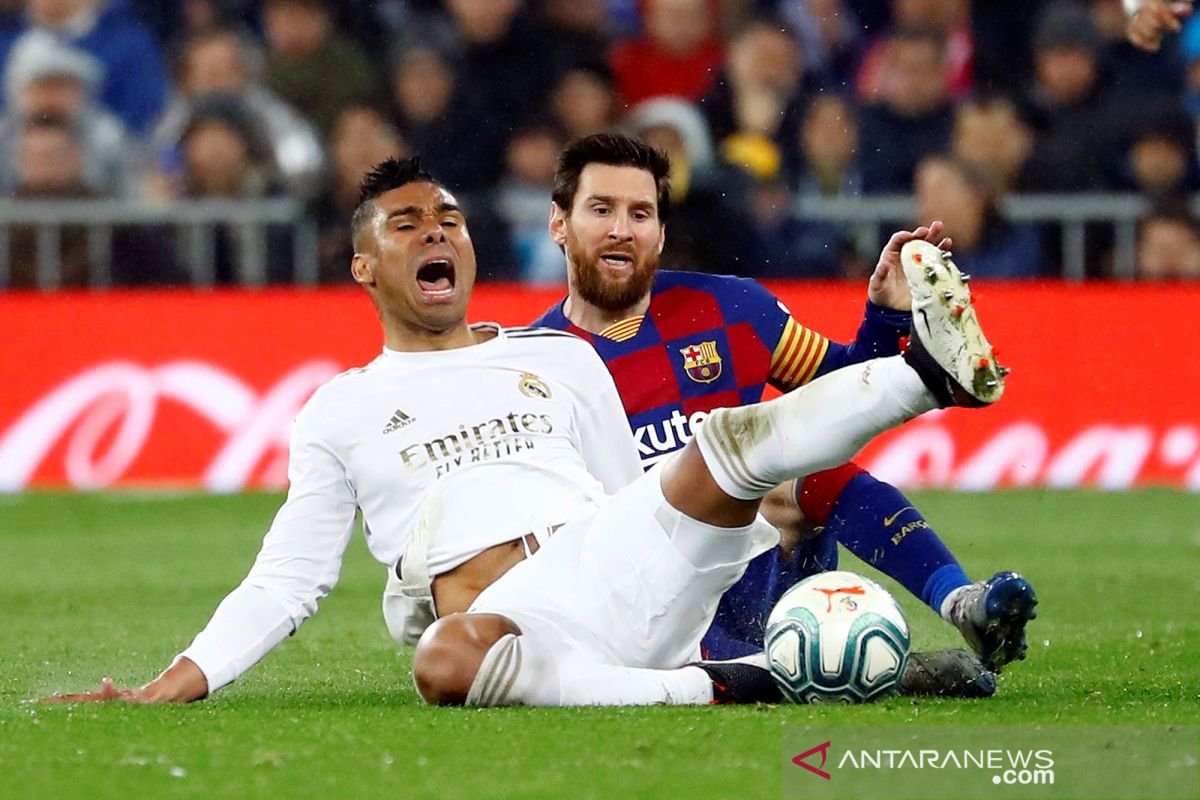 El Clasico "Barca vs Madrid" di tengah pandemi, biar lesu tetap ditunggu