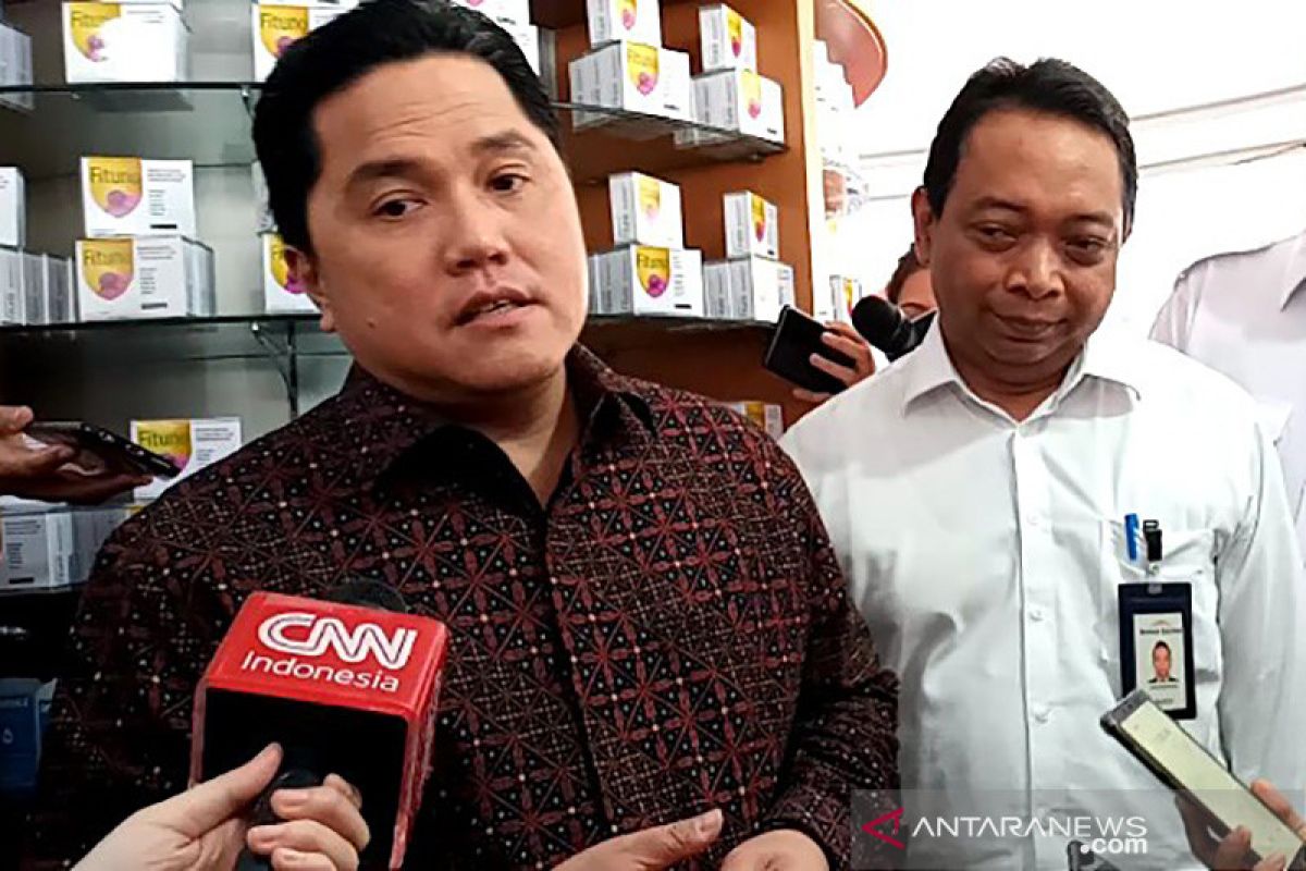 Erick Thohir: Stok masker di Kimia Farma aman tersedia