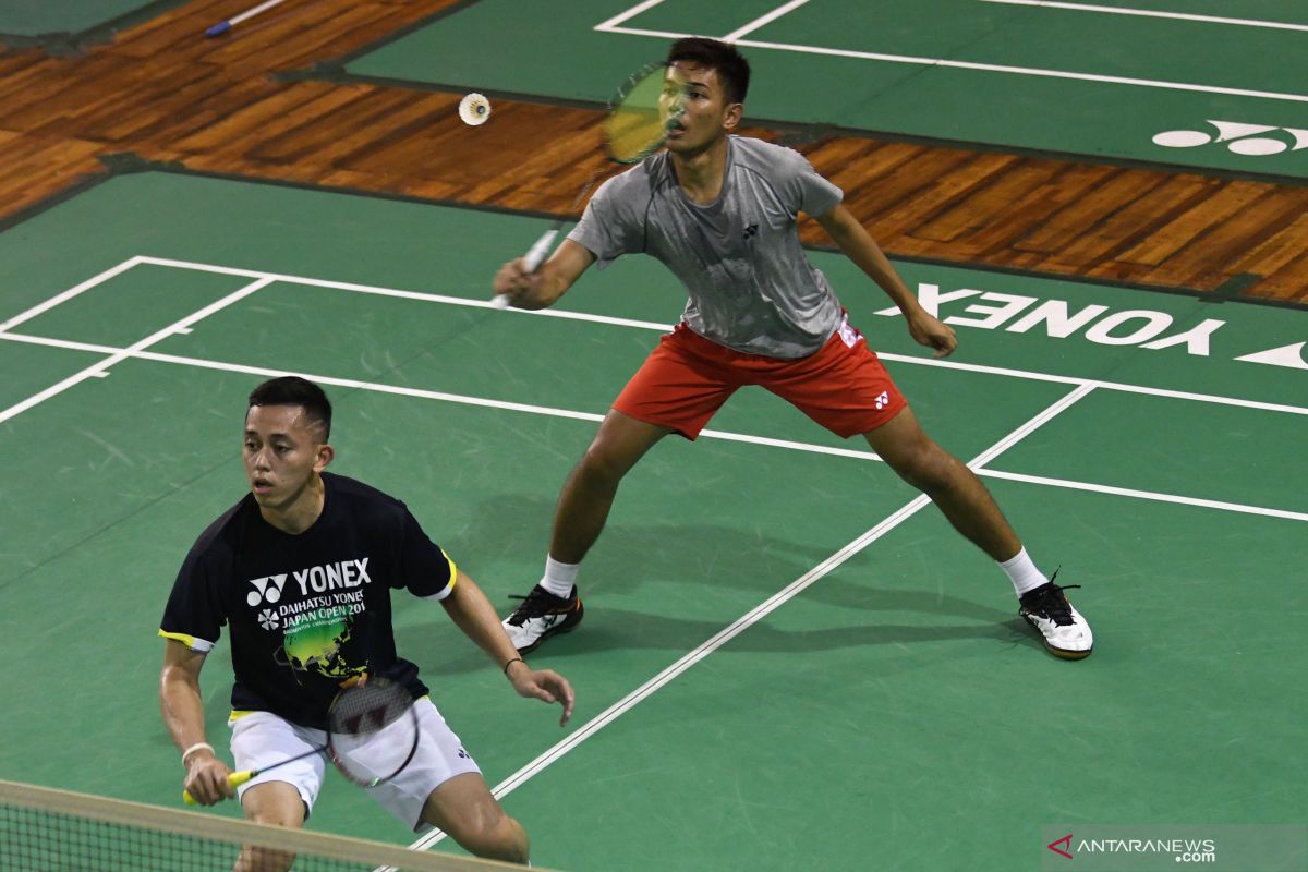 Fajar/Rian ke perempat final Denmark Open 2021