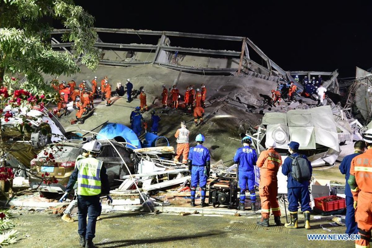 10  penghuni hotel karantina COVID-19  yang ambruk di China akhirnya tewas