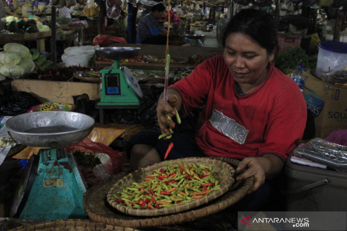 Pasokan cabai dari Sulsel sebabkan harga turun