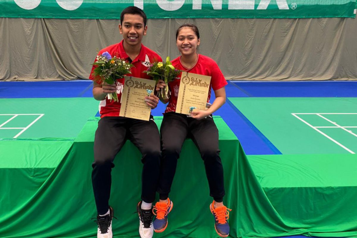 Teges/Indah sabet gelar juara ganda campuran German Junior 2020