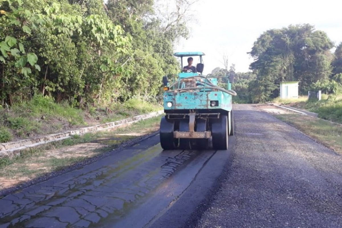 Akses Jalan Pasar Biasau di KTT Teraspal Mulus