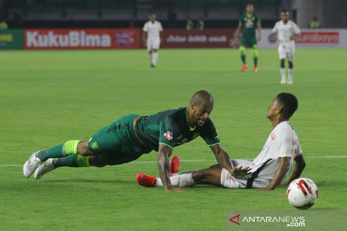 Pelatih Aji Santoso janji Persebaya tebus kehilangan lima poin kandang