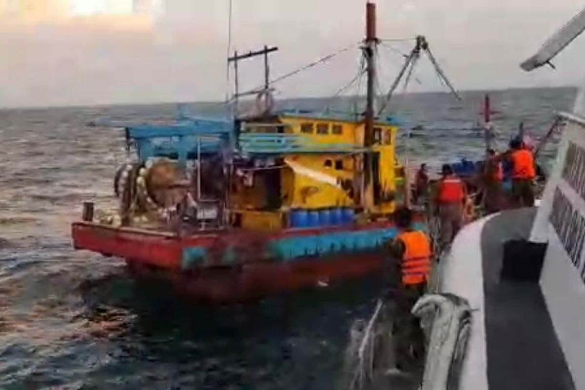 KKP kembali tangkap kapal ikan asing ilegal di Selat Malaka