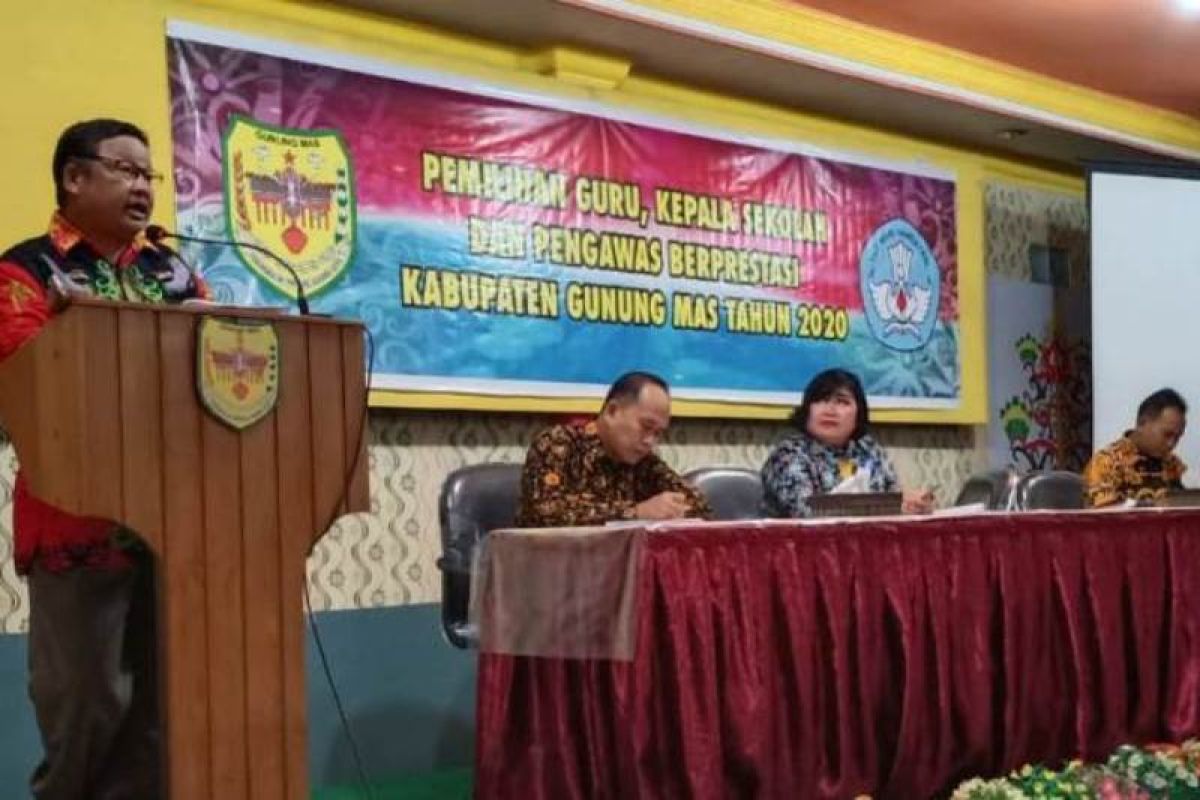 Disdikbudpora Gumas gelar pemilihan guru berprestasi