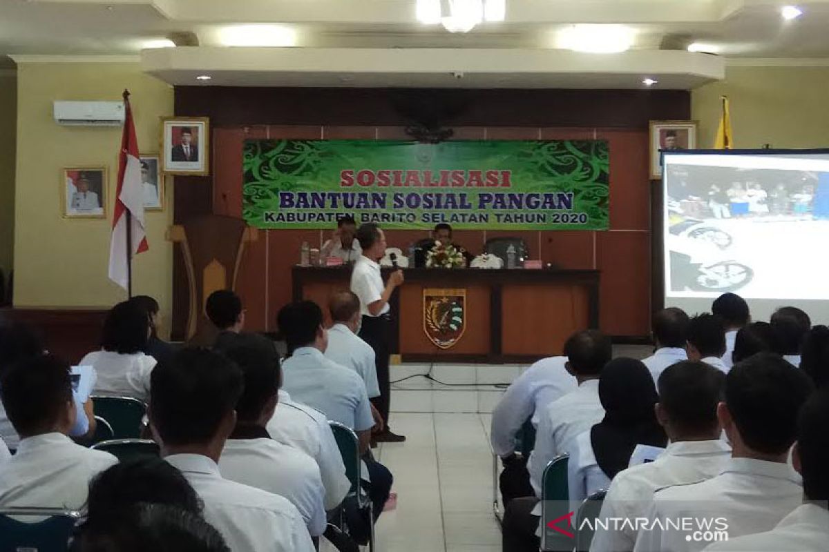 Pemkab Barsel ingatkan program bansos pangan bertujuan kurangi beban keluarga miskin