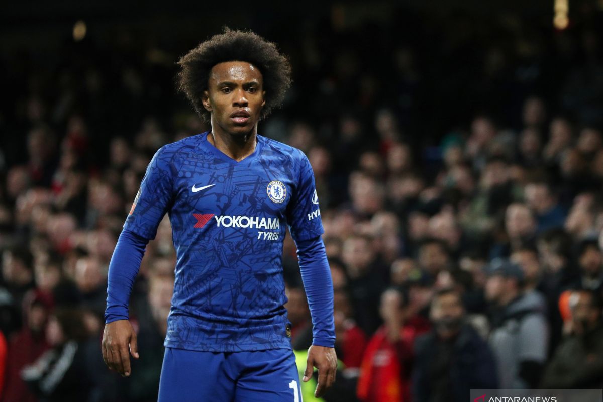 Chelsea mengizinkan Willian mudik ke Brasil