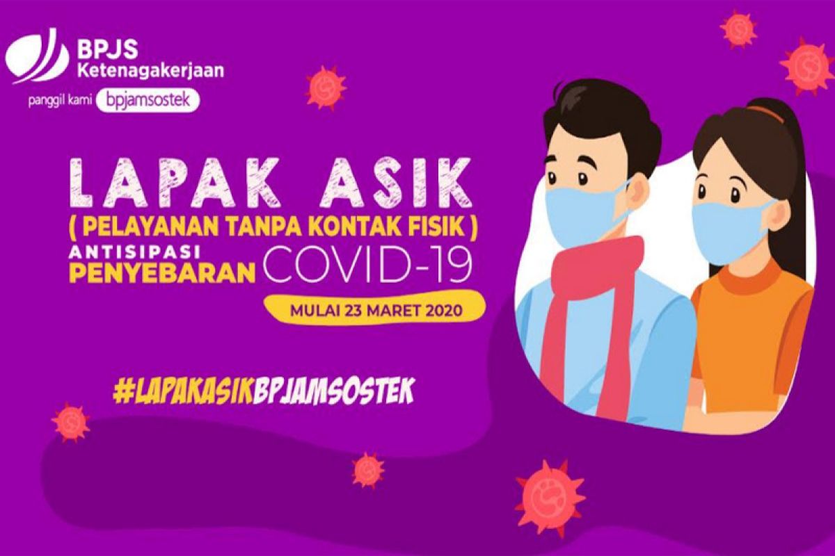 Cegah penyebaran COVID-19, BPJAMSOSTEK terapkan Protokol Lapak Asik