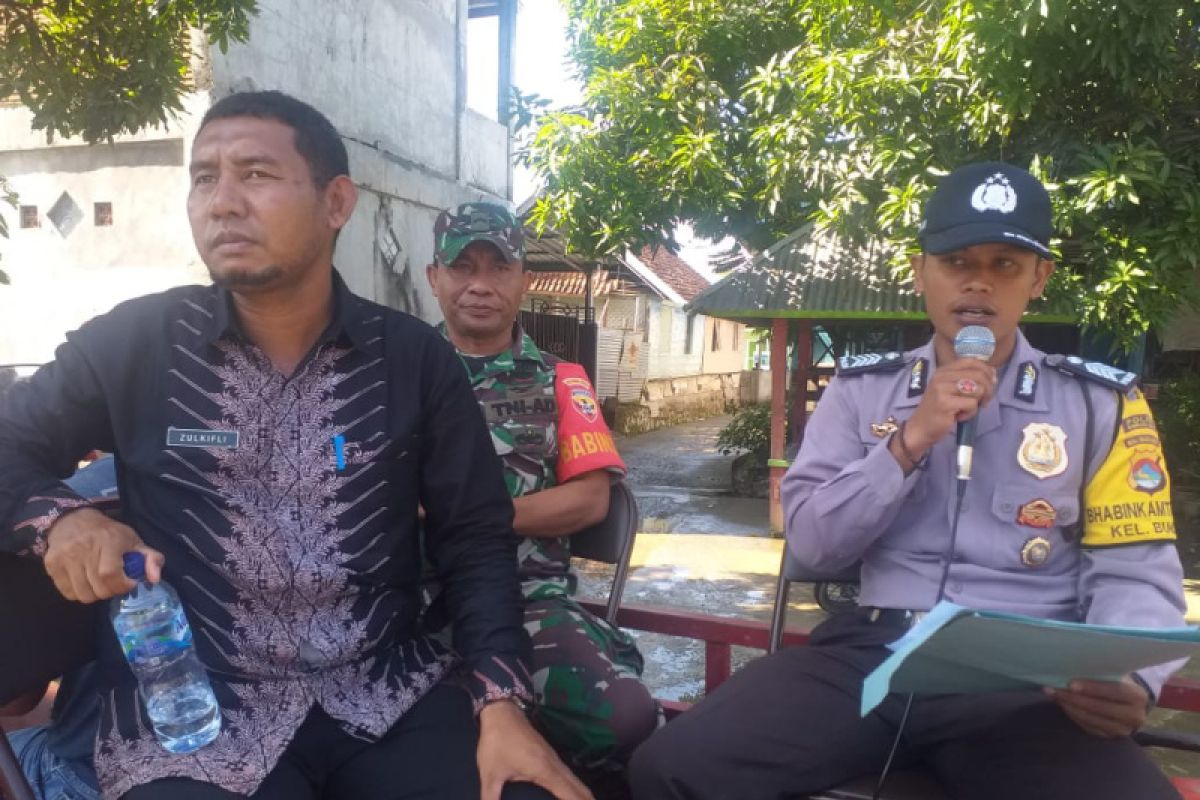 Saat imbauan pencegahan Corona di KSB gunakan kendaraan roda tiga