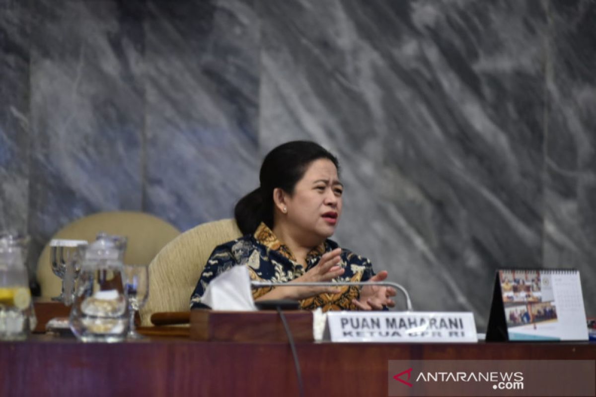 Puan: Rapat Paripurna DPR RI ikuti protokol pencegahan COVID-19