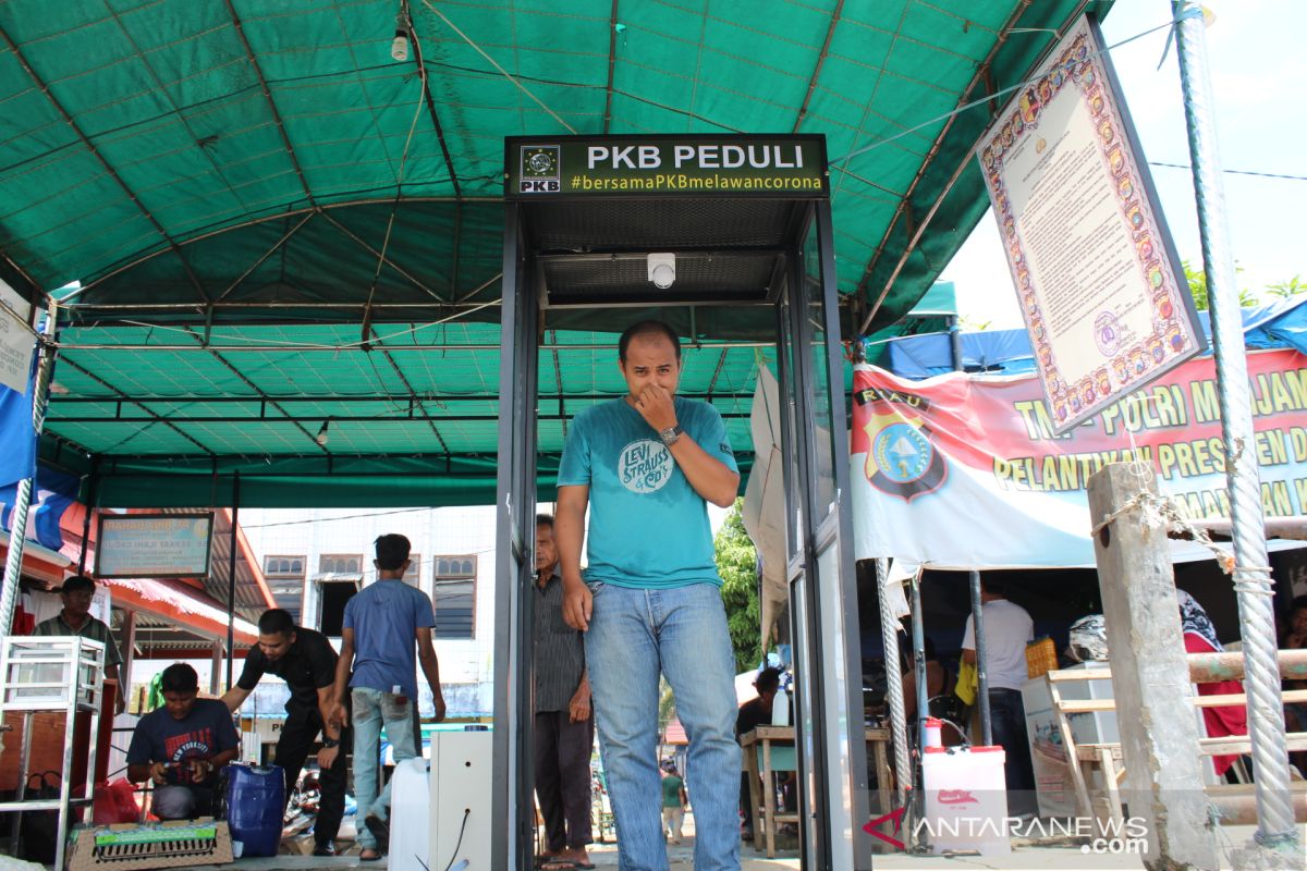 Fraksi PKB Inhil potong gaji untuk pembuatan bilik steril. Berapa jumlahnya?