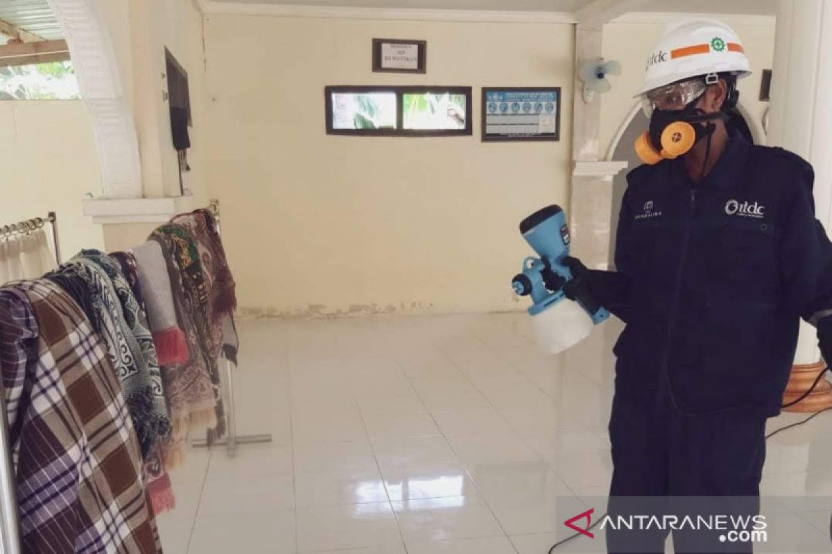 ITDC gelar disinfektan di desa penyangga Mandalika