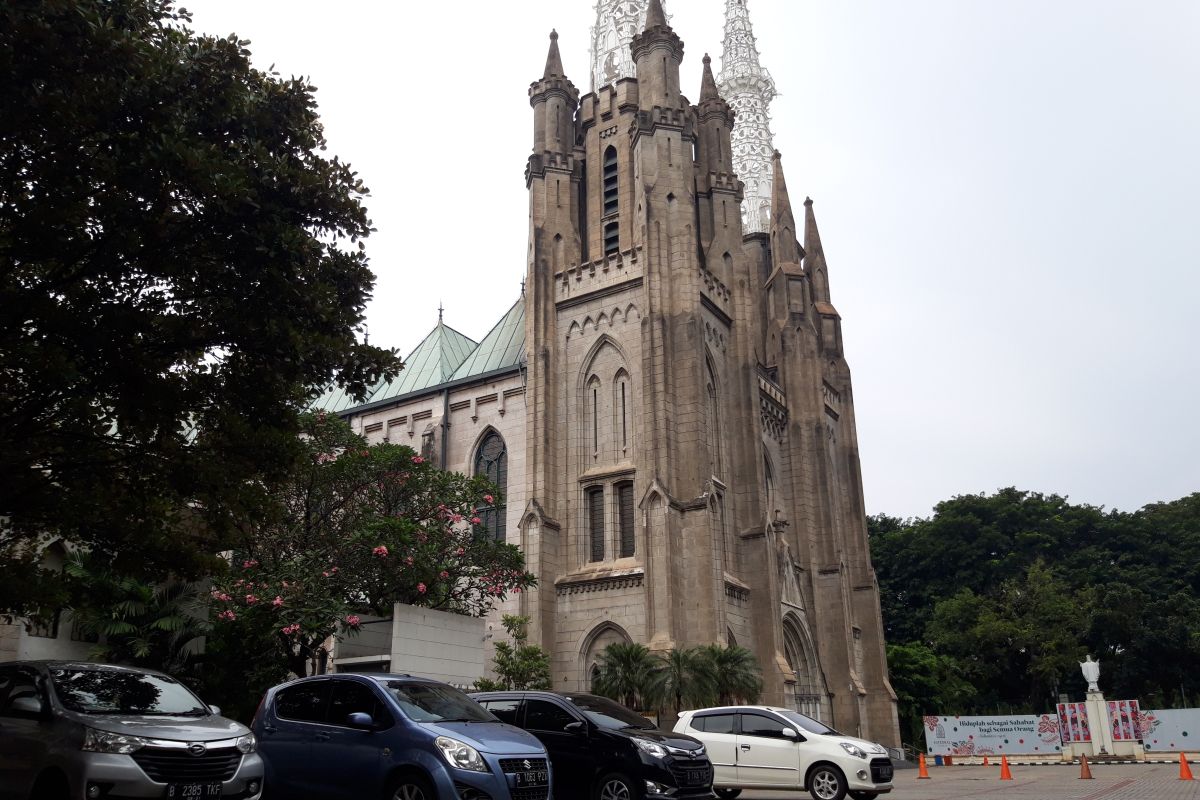 Imbas pandemi COVID-19, ibadat Jumat Agung di Katedral Jakarta tanpa umat