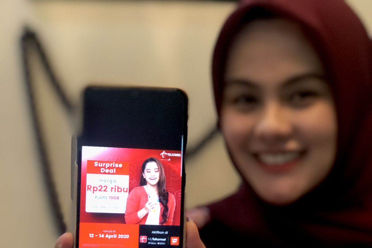 Dukung #DirumahTerusMaju, Telkomsel promo 10 GB hanya Rp 22.000