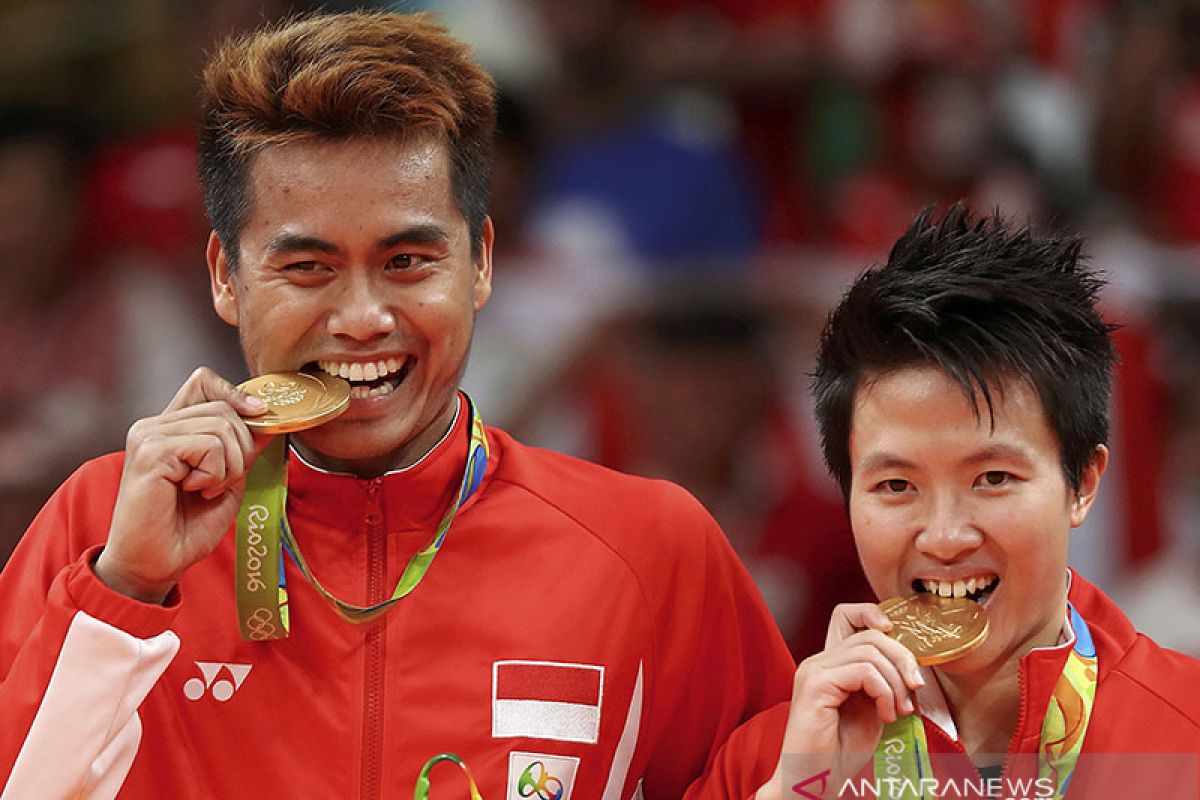 Tontowi beri motivasi perjuangan atlet di Olimpiade Tokyo