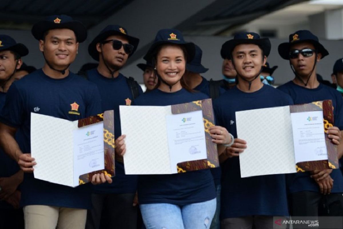 398 ABK WNI dari Amerika Serikat tiba di Bandara Soekarno-Hatta