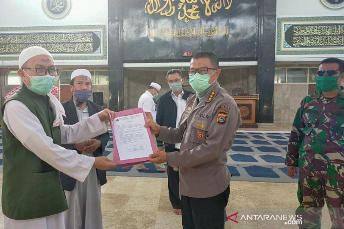 Ratas Polda NTB-Jamaah Tabligh menghasilkan kesepakatan cegah COVID-19