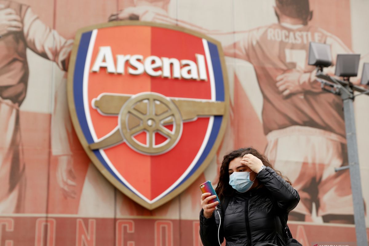 Gaji pemain dan pelatih Arsenal sepakat dipotong 12,5 persen