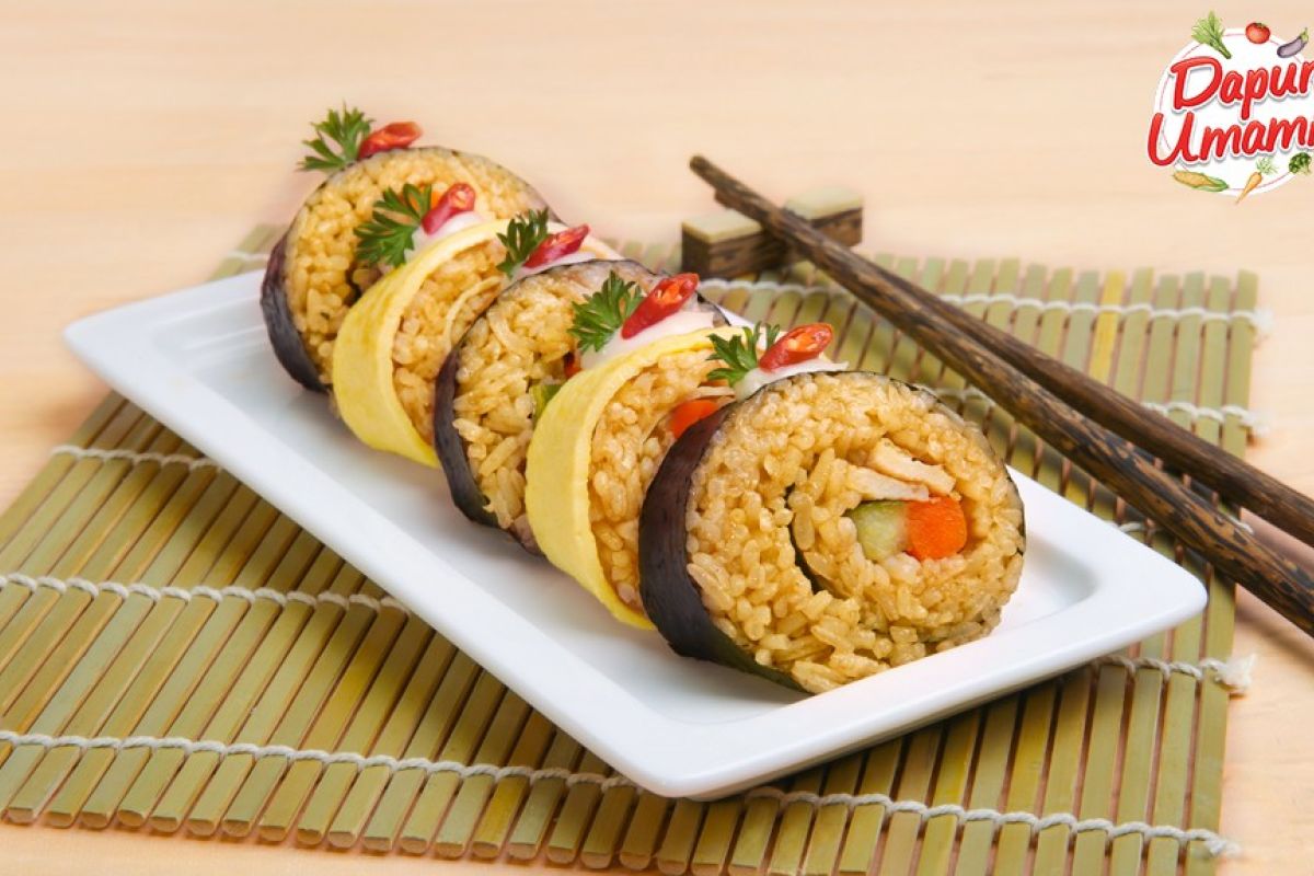 Resep nasi goreng sushi, silakan coba selama WFH