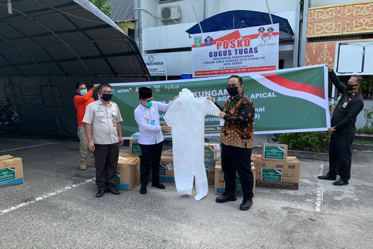 PT SDS salurkan lagi APD ke tenaga medis Dumai