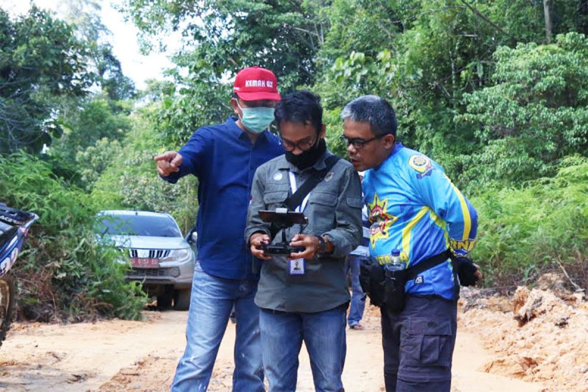 Jarak tempuh jalan  Lemo-Palangka Raya bakal dipersingkat