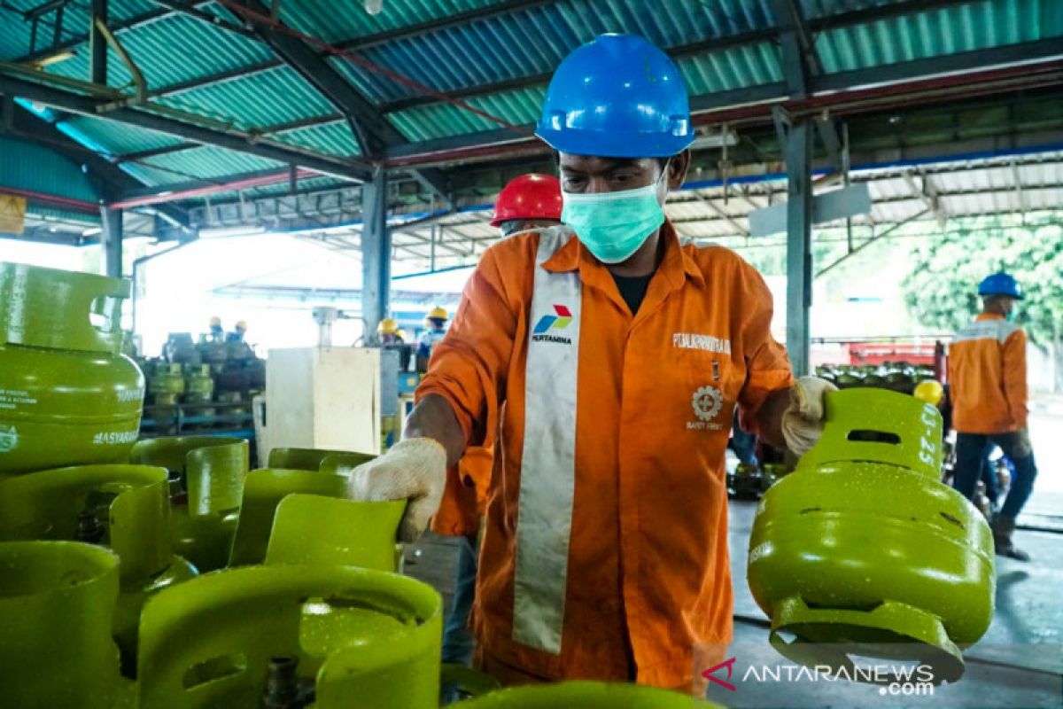 Pertamina pastikan LPG selama  Ramadhan di Kalimantan pasokannya aman