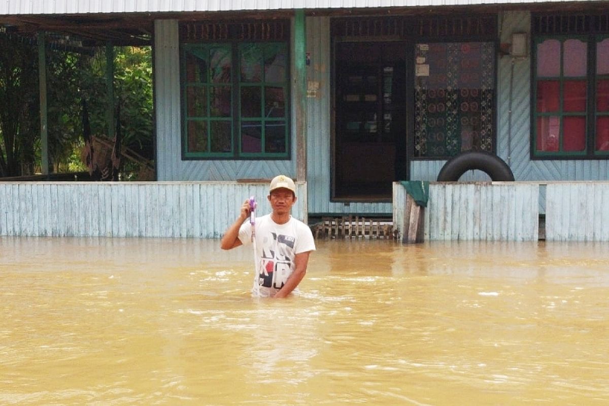 Banjir mulai rendam kawasan utara Kotim