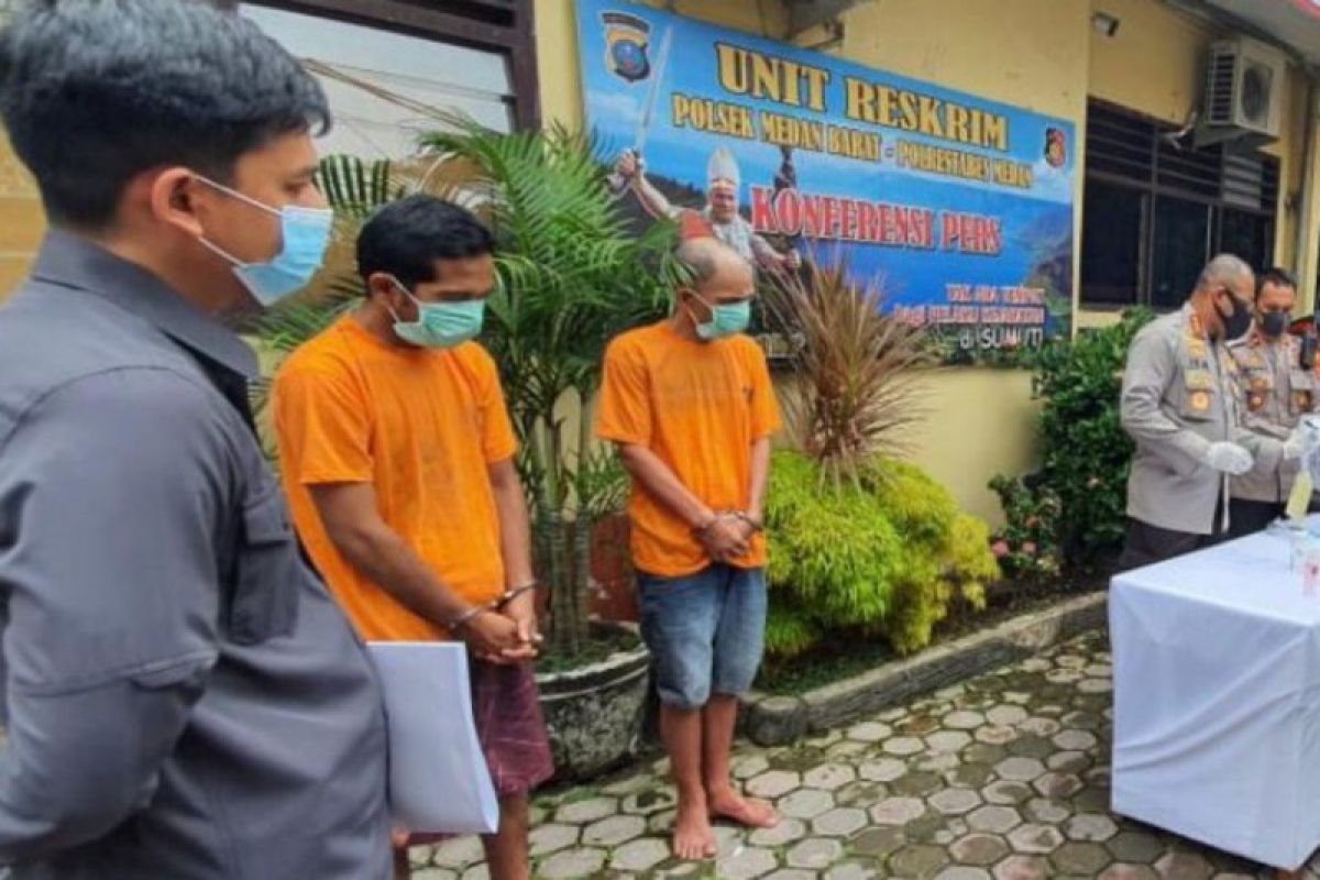 Pencuri pagar besi di Lapangan Merdeka tak berkutik diringkus polisi