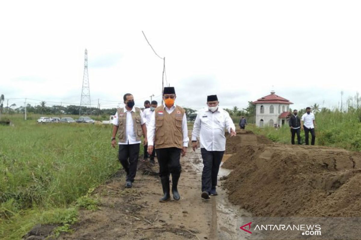 Bupati Inhil inspeksi TPU khusus pasien COVID-19