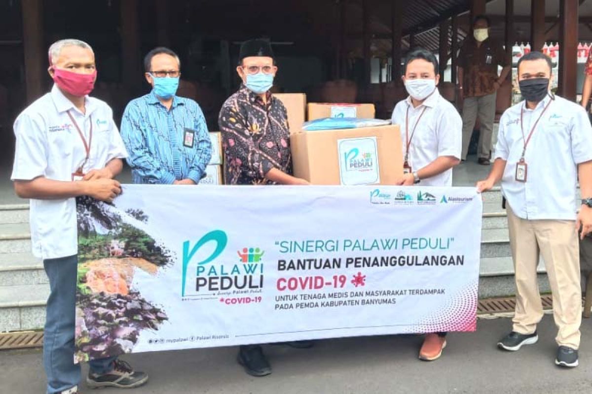 Tangani COVID-19, Palawi serahkan bantuan ke Pemkab Banyumas